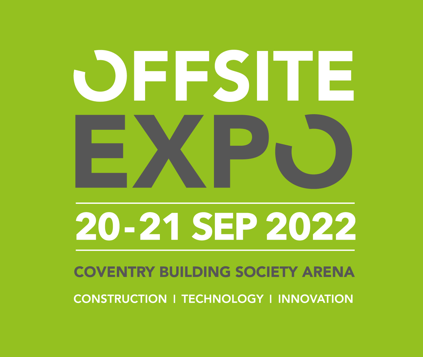 Offsite Expo logo on green 2020